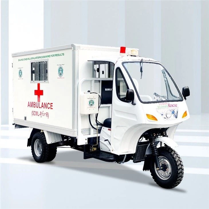 Semi Cabin Ambulance 200cc Tricycle