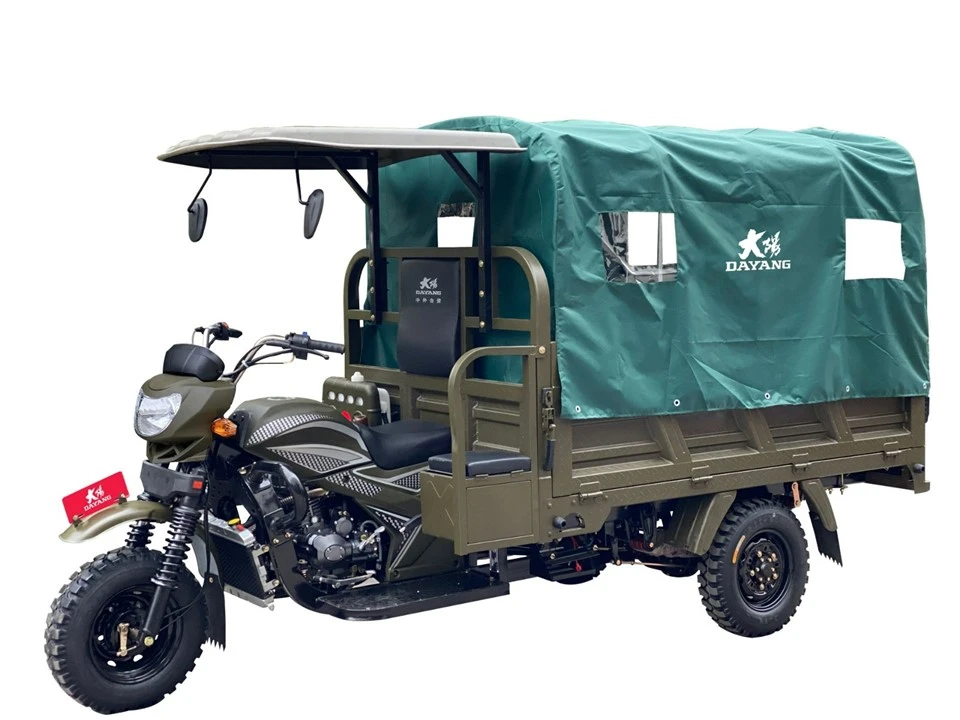 Water-Cooled Cargo Three-Wheel Motorcycle
